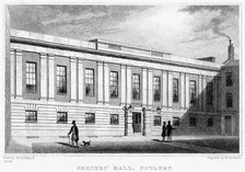 Grocers' Hall, Poultry, City of London, 19th century.Artist: William Radclyffe