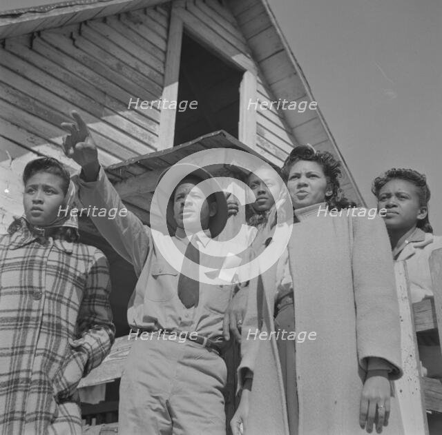 Bethune-Cookman College, Daytona Beach, Florida, 1943. Creator: Gordon Parks.