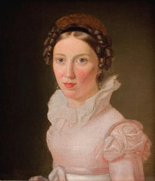Suzanne Juel. The Artist's Sister-in-Law and later to Become his Third Wife, 1823. Creator: CW Eckersberg.
