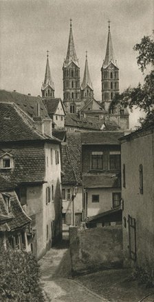 'Bamberg - The Devil's Ditch with the Cathedral Towers', 1931. Artist: Kurt Hielscher.