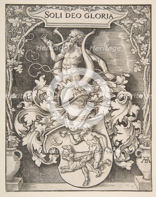 Coat of Arms of Johann Tscherte.n.d. Creator: Albrecht Durer.