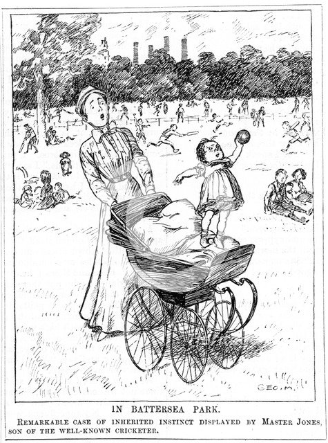 'In Battersea Park', 1911. Artist: Unknown