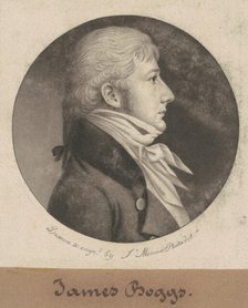 James Boggs, 1802. Creator: Charles Balthazar Julien Févret de Saint-Mémin.