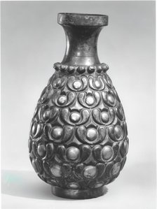 Pear-Shaped Vase, Iran, 8th century. Creator: Unknown.