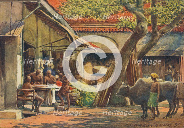 'The Market, Colombo', c1880 (1905). Creator: Alexander Henry Hallam Murray.