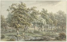 Landscape in Eext (Drenthe Province), 1793. Creator: Egbert van Drielst.