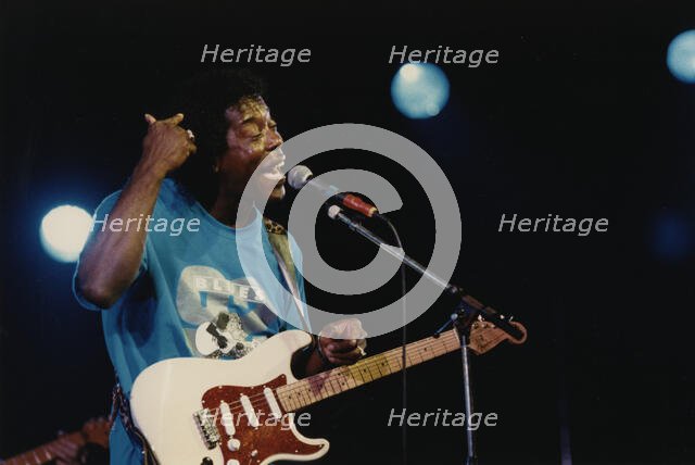 Buddy Guy, Cambridge Folk Festival, 1992. Creator: Brian Foskett.