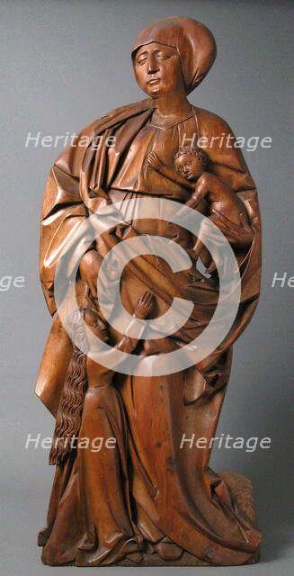 Saint Anne with the Virgin and Child, German, ca. 1520. Creator: Unknown.