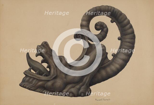 Iron Dragon, c. 1939. Creator: Pearl Torell.