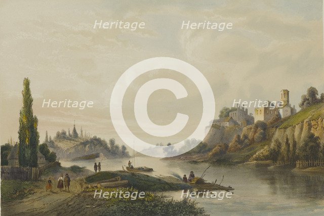 Ruins of Korets Castle, Volhynia, 1847-1852.