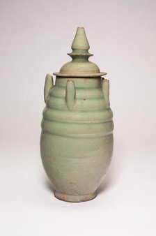 Covered Jar with Spouts, Song dynasty (960-1279) or later. Creator: Unknown.