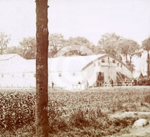 Military base, Furnes, Flanders, Belgium, c1914-c1918. Artist: Unknown.