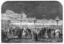 Celebration at Florence of the First Italian National Festival, 1861. Creator: Unknown.