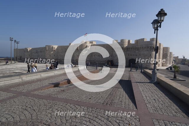 Fort and Harbour, Alexandria, Egypt, 2007. Creator: Ethel Davies.
