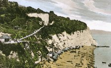 Beer Beach, Devon, early 20th century. Artist: Unknown