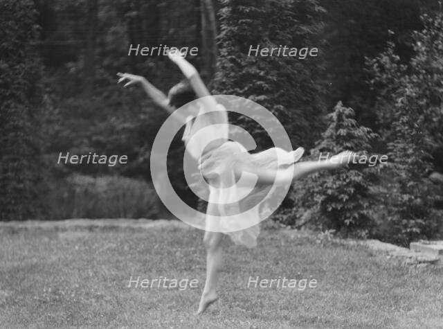 Elizabeth Duncan dancers and children, 1926 Creator: Arnold Genthe.