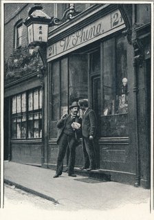 A Chinese shop, Limehouse, London, c1900 (1901). Artist: Unknown.