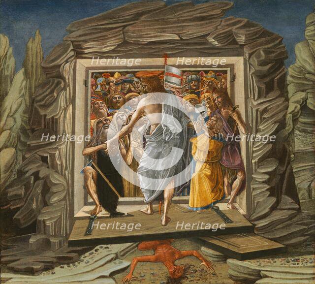Christ in Limbo, probably 1491. Creator: Benvenuto di Giovanni.