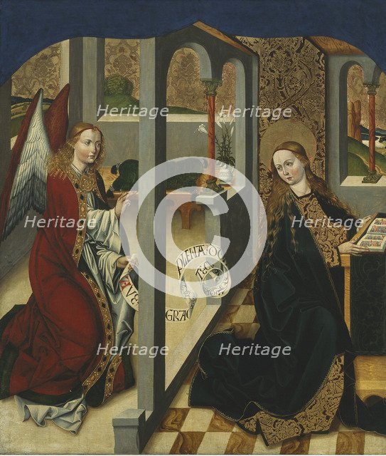 The Annunciation.