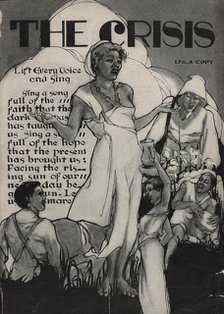 The Crisis, cover, 1927-11. Creator: Unknown.