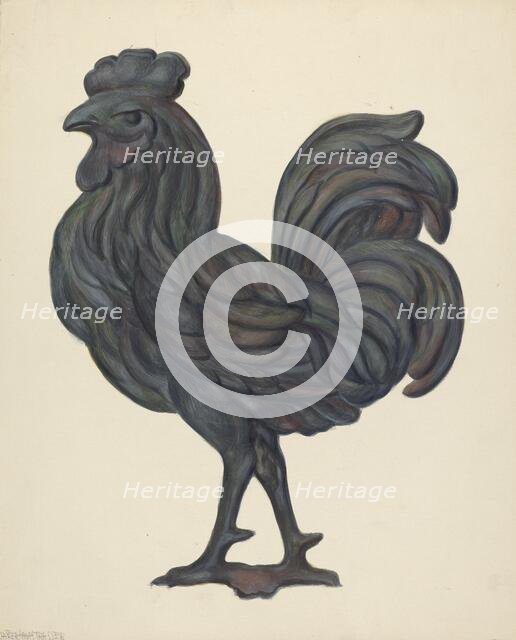 Weather Vane, c. 1937. Creator: Walter Hochstrasser.