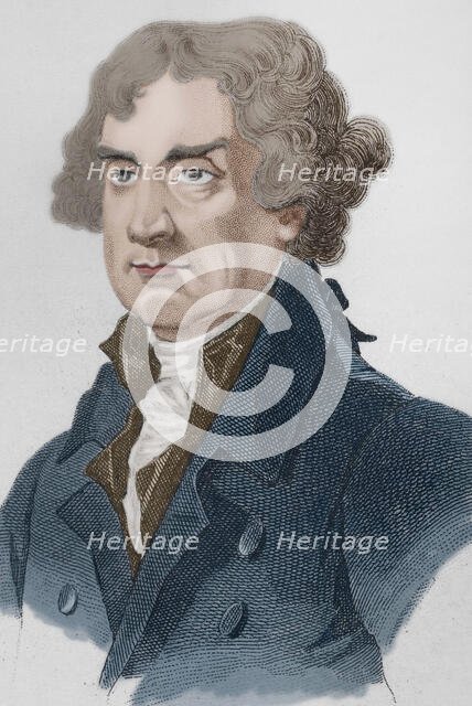Thomas Jefferson, (1743-1826), third president of the US, (1801-1809)..., 1837 (1850).  Creator: Emile Louis Vernier.