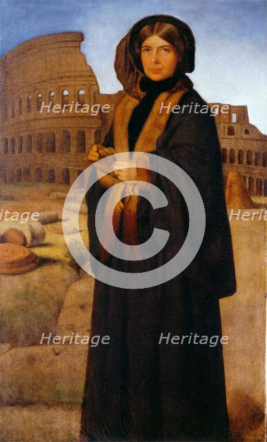 Mrs. William Page, between 1860 and 1861. Creator: William Page.