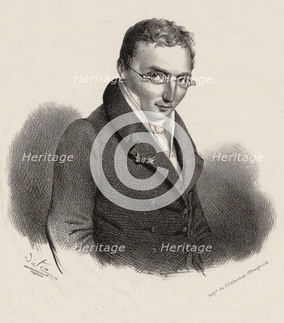 Portrait of the composer Louis-Joseph-Ferdinand Hérold (1791-1833), c. 1830.