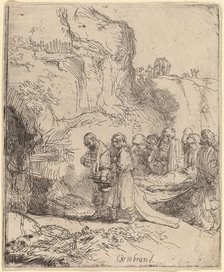Christ Carried to the Tomb, c. 1645. Creator: Rembrandt Harmensz van Rijn.