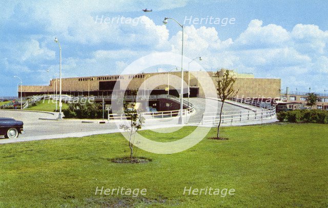 Houston International Airport, Houston, Texas, USA, 1956. Artist: Unknown