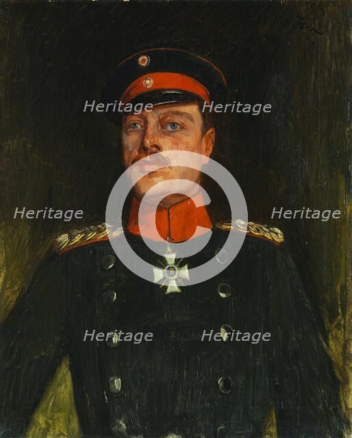 Grand Duke Ernest Louis I of Hesse and by Rhine (1868-1937), 1904. Creator: Trübner, Heinrich Wilhelm (1851-1917).