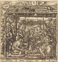 The Adoration of the Shepherds, probably c. 1576/1580. Creator: Leonard Gaultier.