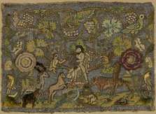 Orpheus Charming the Animals, England, first half 17th century. Creator: Unknown.