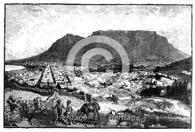 Cape Town, South Africa, c1888. Artist: Unknown