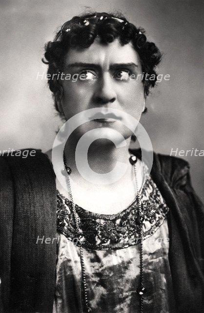 Herbert Beerbohm Tree (1853-1917), English actor, 1906.Artist: FW Burford