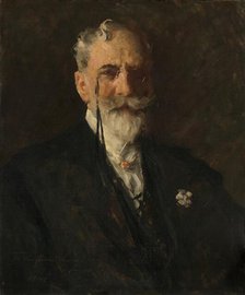 Self-Portrait, 1915. Creator: William Merritt Chase.
