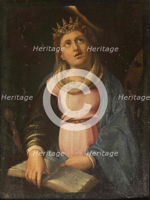 Saint Catherine of Alexandria, c1600-1610. Creator: Galizia; Fede (1578-1630).