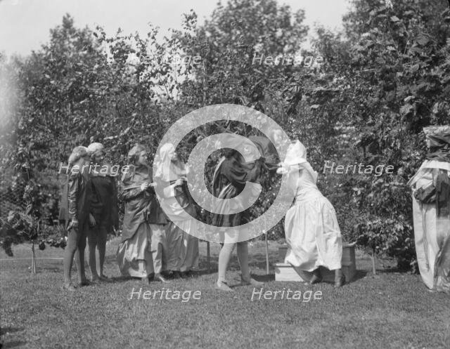 Theatrical performance at Dongan Hall, 1921 May 27. Creator: Arnold Genthe.