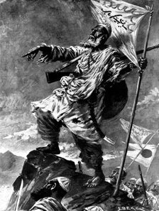 The Indian Frontier Rising: cursing the infidel, 1898. Creator: Unknown.