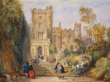 Powys Castle, Wales, 1885. Creator: David Cox the Younger.