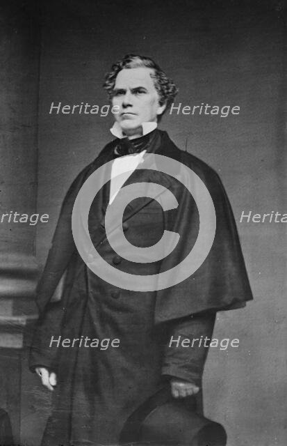 Francis Burton Craige of North Carolina, between 1855 and 1865. Creator: Unknown.