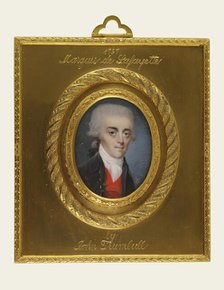 The Marquis de Lafayette, 1797. Creator: Unknown.
