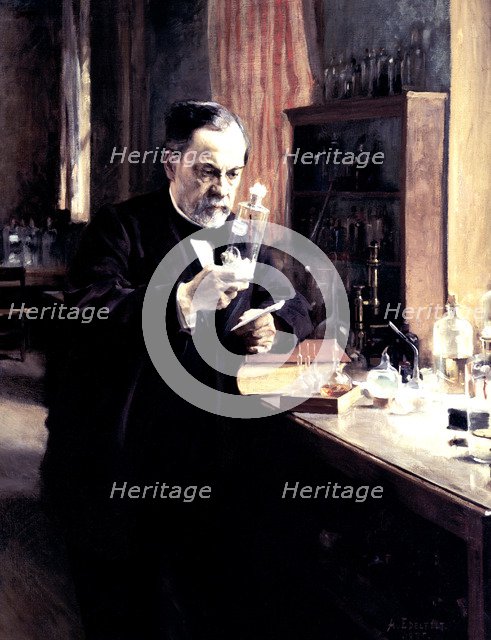 'Louis Pasteur', 1885. Artist: Albert Edelfelt
