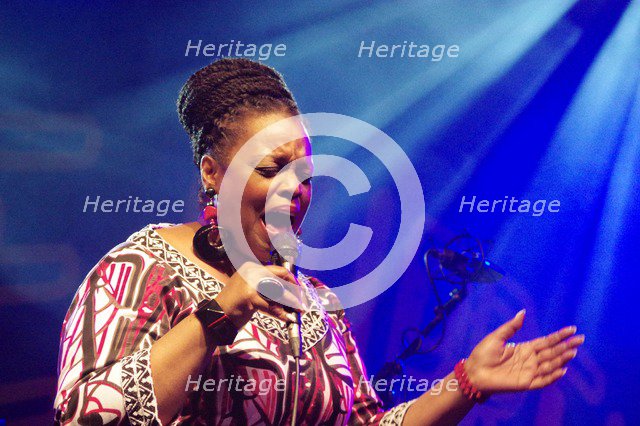 Dianne Reeves, Love Supreme Jazz Festival, Glynde Place, East Sussex, 2015. Artist: Brian O'Connor.