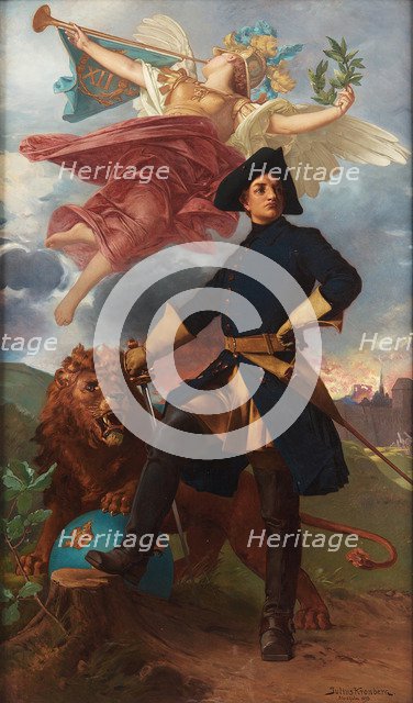 Apotheosis of Charles XII, 1893.