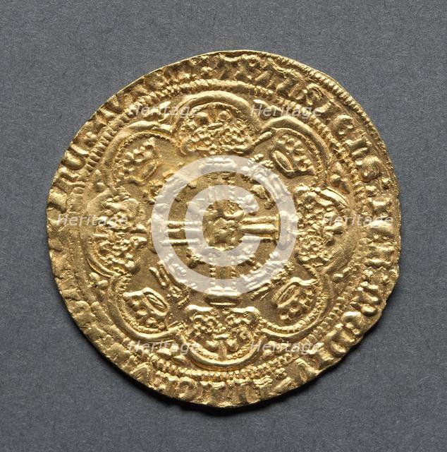Noble (reverse), 1413-1422. Creator: Unknown.