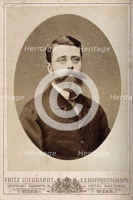 Theodore (?) Braun, 1882. Creator: Fritz Luckhardt.