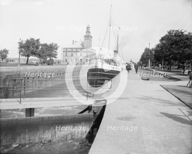 Str. Alberta at Sault Ste. Marie, Mich., between 1900 and 1910. Creator: Unknown.
