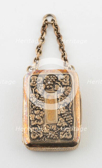 Vinaigrette, Birmingham, 1816/17. Creator: John Shaw.