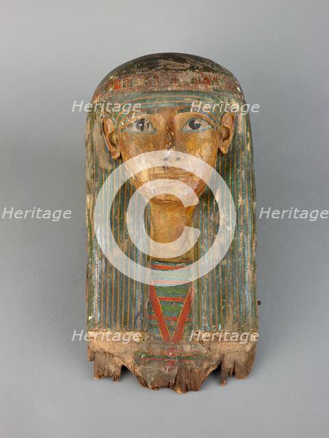 Funerary Mask, Ancient Egypt. Creator: Unknown.